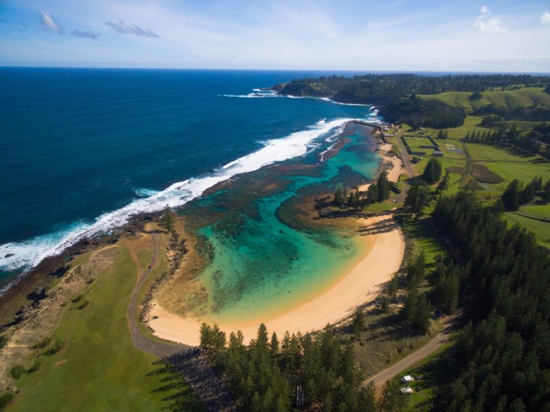 Barekiwi.com Norfolk Island Emily Bay